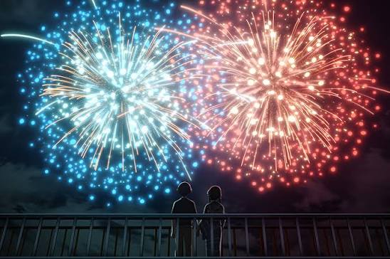 君と花火と約束と