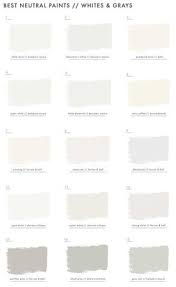Gray Paint Colors White Grey