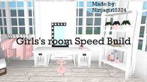 See more ideas about modern family house aesthetic bedroom house rooms. Welcome To Bloxburg Girls S Bedroom Speed Build Youtube