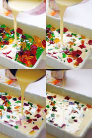 Broken Glass Jello How To Display Them For Your Next Event Sheiladipity Recipe Jello Dessert Recipes Gelatin Recipes Dessert Recipes