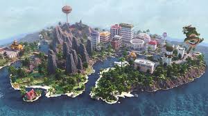 Dragon ball fighterz is finally coming to the nintendo switch. Leadpro Minecraft Build Team Portfolio Goku S Lush World
