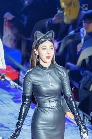 Fanmeeting Once Halloween 281018 Kpop Girls Leather Outfit Korean Girl