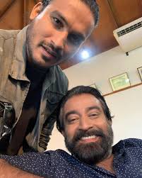Two humble actors in one frame 😍 #HemalRanasinghe #BimalJayakody #HRCFC