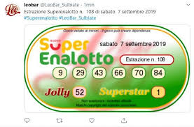 Risultati, montepremi, ultimo concorso, verifica vincite, ultime vincite, estrazioni di oggi. Estrazioni Lotto Superenalotto E 10elotto Di Oggi Sabato 7 Settembre 2019 Numeri Vincenti