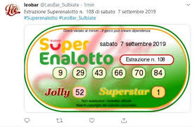 Estrazione superenalotto, sistemi ridotti o sistemi condizionati, statistiche, ritardi, e frequenze. Estrazioni Lotto Superenalotto E 10elotto Di Oggi Sabato 7 Settembre 2019 Numeri Vincenti