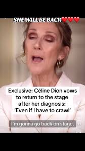 Celine Dion Announces Comeback in June 2024