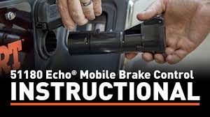 I have never tried the curt controller, but i have been using a tenkosha wireless brake controller with my trailex open trailer and it works great. Installation Instructions Curt 51180 Echo Mobile Brake Control Youtube