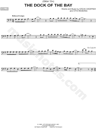 Lyrics Otis Redding Sitting On The Dock Of The Bay Otis Redding Sittin On The Dock Of The Bay Sheet Music Cello Solo In G Major Download Print Sheet Music Cello Sheet Music Dock Of The Bay