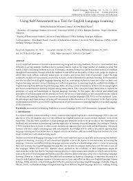 We did not find results for: Pdf Using Self Assessment As A Tool For English Language Learning