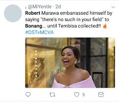 The couple was in a relationship that did not end so well. Bitter Ex Robert Marawa Praises Pearl Thusi Nemesis Bonang