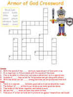 All crossword hobbyist users who want to keep their puzzles private can add a password to their puzzles on the puzzle screen, while logged in. Armor Of God Crossword Puzzles