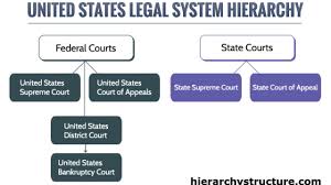Hierarchy Of United States Legal System Hierarchy Structure