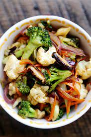 Vegetable Stir Fry With Carrots Broccoli And Cauliflower Recipes Cooking Recipes Vegetable Recipes