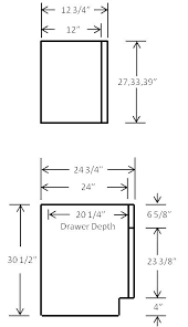 Standard Kitchen Cabinet Drawer Sizes Hotel Faros Me