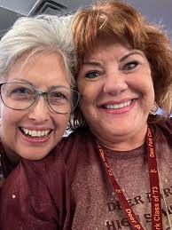 We made not have been in the middle of every photo but we were certainly  there. Right Susan Carson….It was a great time and I am happy we were able  to make