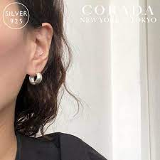 楽天市場 silver925製太幅フープピアス メール便送料無料 アクセサリー ピアス イヤリング スターリングシルバー925 silver925 銀 シルバーピアス s925 シルバー925ピアス フープピアス シルバーアクセサリー 小ぶりピアス ミニピアス シルバーフープピアス