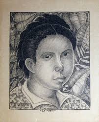 Brent Malone (Bahamas, b.1941, d.2004) Encounter 3:05 a.m., 1991 Acrylic