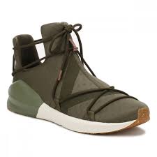 Puma Womens Olive Night Fierce Rope Trainers Womens Shoes Wedges Womens Sneakers Olive Green Shoes