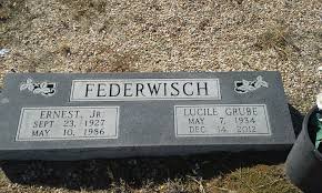 Lucille Minnie Grube Federwisch Itson (1934-2012)