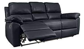 Recliner sofa for living room set reclining couch sofa chair pu leather loveseat 3 seater home theater seating motion home furniture manual recliner 3.8 out of 5 stars 26 $1,659.99 $ 1,659. Buy Argos Home Toby 3 Seater Faux Leather Recliner Sofa Black Sofas Argos