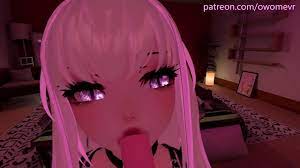 Beautiful POV Blowjob in VRchat - with Lewd Moaning and ASMR Noises [VRchat  Erp, 3D Hentai] - XVIDEOS.COM