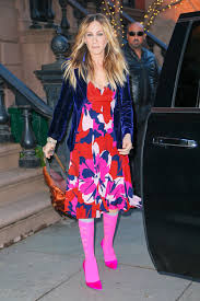Sarah jessica parker, new york. Sarah Jessica Parker Just Pulled A Carrie Bradshaw In New York Vogue