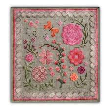 garden view cross stitch chart free and fast shipping