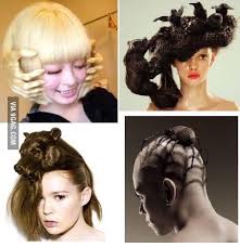 You start with a ponytail that is super tight from the top center of the head. Wild Hairstyles 9gag