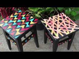 Check spelling or type a new query. Furniture Makeover On A Budget Amazing Home Decor Diy Painting Wooden Stools Youtube