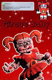 As promised here is my new baby and as i said i am also trained shading and coloring i hope. Circus Baby Wallpaper Five Nights At Freddy S Amino
