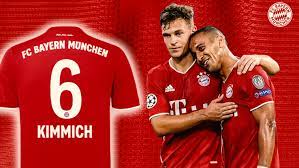 This statistic shows which kit numbers the player already wore during international caps. Joshua Kimmich Changes From 32 To 6