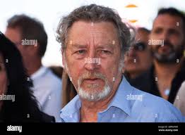 French director, Robert Guediguian supporting Michele Rubirola and  Jean-Marc Coppola for the mayoral elections in Marseille Stock Photo