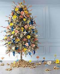 Flower Christmas Tree Floral Christmas Trees 5 Floral Design Ideas For Christmas