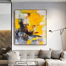 Handgemalte Olgemalde Auf Leinwand Farbe Baum Rote Blume Olgemalde Abstrakte Modern In 2020 Canvas Wall Art Living Room Living Room Canvas Art Modern Abstract Painting