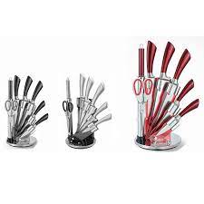 The official müller koch® page. Muller Koch Knife Set With Acrylic Stand Mk 2804 Rj Group Plus