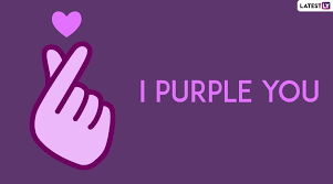 Check spelling or type a new query. I Purple You Day Bts Fans Celebrate Third Anniversary Of Kim Taehyung S Famous Phrase Of Love Know What It Means Check Viral Tweets Latestly