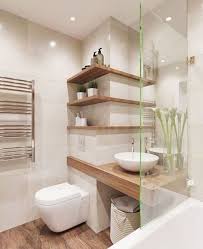 Add space and organization to your bathroom with this simple, contemporary style glass shelf. 50 Nifty Bathroom Storage Ideas And Designs Renoguide Australian Renovation Ideas And Inspiration