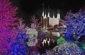 Mormon Temple Kensington Md With Christmas Lights Christmas Lights Mormon Temples Christmas