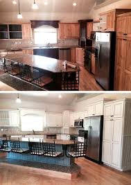 White glazed cabinets antique white cabinets antique kitchen cabinets country kitchen cabinets kitchen cabinet design kitchens with antique white cabinets are popular because they look beautiful and elegant. Rustic Antique White Kitchen Restyle General Finishes Design Center