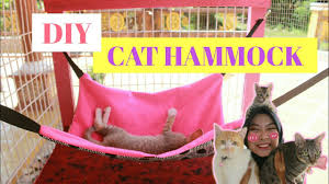 Diy hiasan rumah sederhana tapi epik keren banget fashion fimela com. Diy Cat Hammock Bikin Ayunan Untuk Kucing Soniashsp Youtube