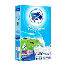 Ia adalah seorang pedagang susu segar yang setiap pagi selalu lewat di depan kiosku untuk menawarkan susu bawaannya. Susu Full Cream Purefarm Tinggi Kalsium Frisian Flag Indonesia