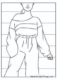 Barbie fashion fairytale coloring pages printable coloring home. Fashion Coloring Pages Updated 2021