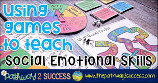 Someone holds a press conference and games are organized by age group and spaces where they can be played. Using Games To Teach Social Emotional Skills The Pathway 2 Success