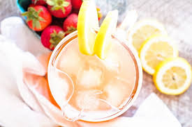 Stir and strain into a cocktail glass. Strawberry Lemonade Vodka Drink Julie S Eats Treats