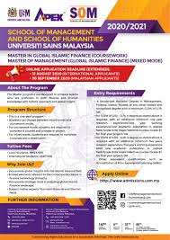 Oct 08, 2020 · universiti sains malaysia rank 2021. Master In Global Islamic Finance Master Of Management Global Islamic Finance September 2020 Intake