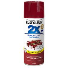 Rust Oleum 340g Colonial Red Gloss 2x
