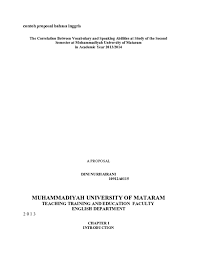 There are many languages in the world. English Proposal Devi Agustina Academia Edu