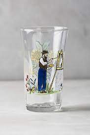 Menagerie Juice Glass Molly Hatch Glass Jelly Jars