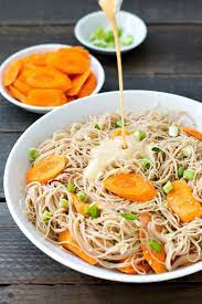 These Rice Noodles With Peanut Sauce Are A Healthy Kid Friendly High Protein Side Dish You Ll Love This Easy Rec Real Food Recipes Peanut Sauce Rice Noodles