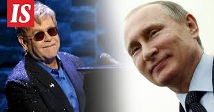 Putin tapaa Elton Johnin Moskovassa?